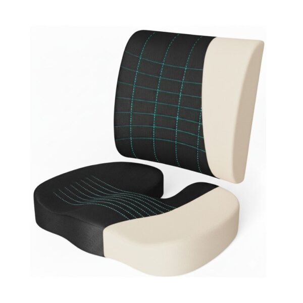 Ensemble de coussins orthopédiques d'assise Lumbaris + ComfortLux